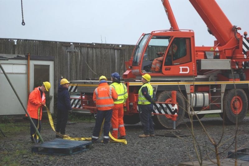 Slinger Signaller training at Providence